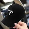 Baseball Cap Outdoor Summer Sports Hat Embroidered Men Women Baseball for Tesla Model-3 Model-S X Y Cybertruck Roadster SpaceX
