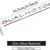 3D Raised ABS Tailgate Insert Letter Emblem Badge Compatible with Tesla Model 3/Y/S/X Series with Adhesive Template