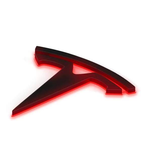 LED Trunk Emblem Ambient Light for Tesla Model 3/Y/X/S, Two Modes for Ambient Light or Brake Light
