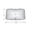 Car Sunshade Umbrella Car Summer Sun Interior Windshield Protection Accessories For Tesla Model 3 Model X Model S Model Y