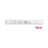 3D ABS Chrome Red Line Black Logo DUAL MOTOR Emblem Letters Car Styling Trunk Badge For Tesla 3 Y S X DUAL MOTOR Accessories