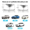 Car Sunshade Umbrella Car Summer Sun Interior Windshield Protection Accessories For Tesla Model 3 Model X Model S Model Y