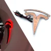 LED Trunk Emblem Ambient Light for Tesla Model 3/Y/X/S, Two Modes for Ambient Light or Brake Light