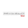3D ABS Chrome Red Line Black Logo DUAL MOTOR Emblem Letters Car Styling Trunk Badge For Tesla 3 Y S X DUAL MOTOR Accessories
