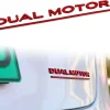 3D Raised DUAL MOTOR Underlined Letters Emblem for Tesla Model 3 Y X S Car Styling High Performance Trunk Badge Sticker