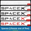 3d ABS Chrome Black Red Logo Dual Motor Emblem Letters Car Trunk Badge For Tesla Model Y 3 X S Dual Motor Sticker Accessories