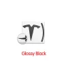 3D ABS Chrome Red Line Black Logo DUAL MOTOR Emblem Letters Car Styling Trunk Badge For Tesla 3 Y S X DUAL MOTOR Accessories
