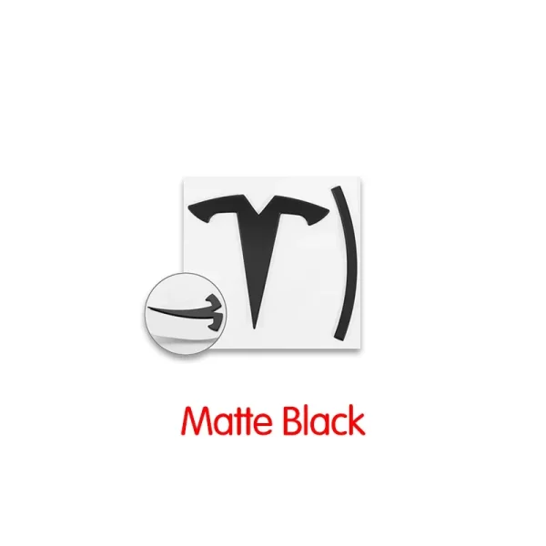 3D ABS Chrome Red Line Black Logo DUAL MOTOR Emblem Letters Car Styling Trunk Badge For Tesla 3 Y S X DUAL MOTOR Accessories