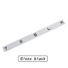 3D Raised ABS Tailgate Insert Letter Emblem Badge Compatible with Tesla Model 3/Y/S/X Series with Adhesive Template
