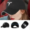Baseball Cap Outdoor Summer Sports Hat Embroidered Men Women Baseball for Tesla Model-3 Model-S X Y Cybertruck Roadster SpaceX