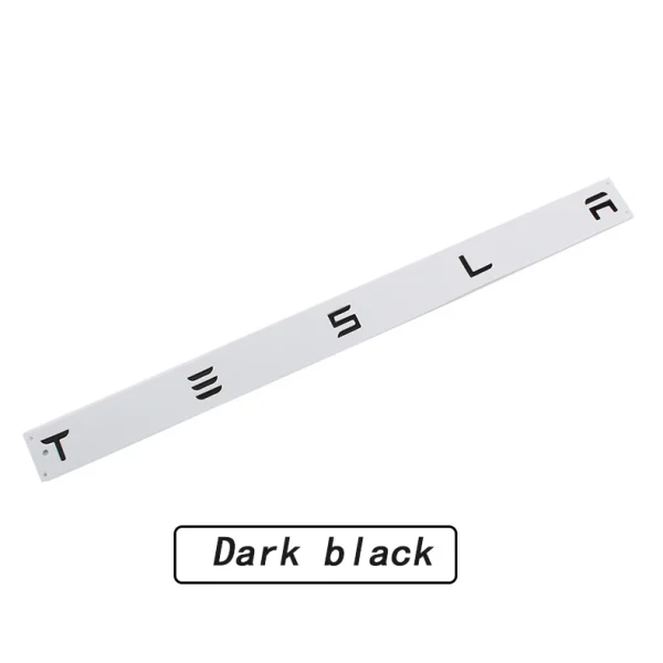 3d ABS Chrome Black Red Logo Dual Motor Emblem Letters Car Trunk Badge For Tesla Model Y 3 X S Dual Motor Sticker Accessories